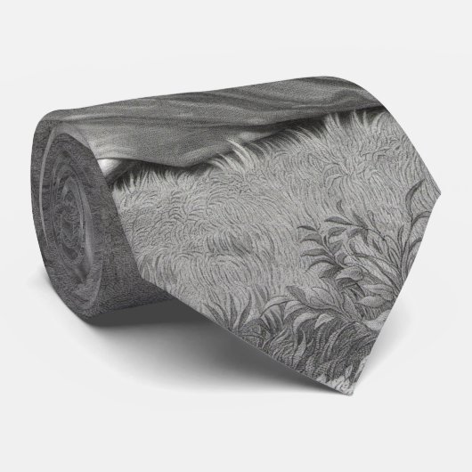 stropdas "Portret van Martha Washington" (Opgerold)