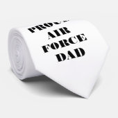 Stropdas Proud Air Force Pa (Opgerold)