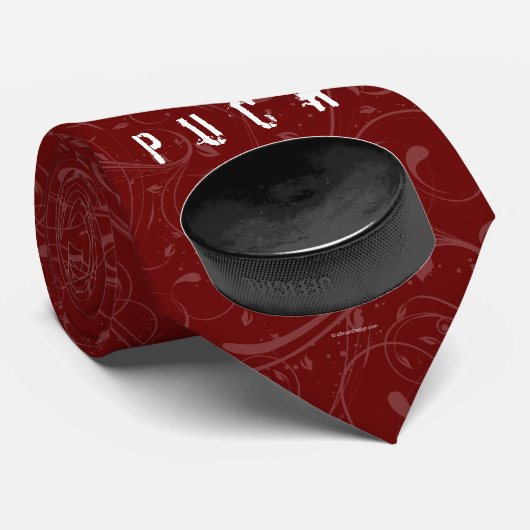 Stropdas PUCK (Hockey) (Opgerold)