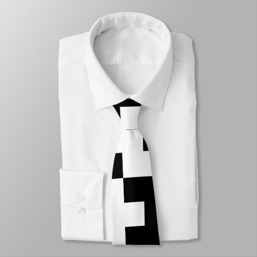 Stropdas QR-codepatroon (Gebonden)