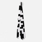 Stropdas QR-codepatroon (Achterkant)