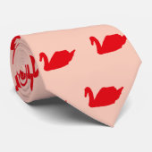 Stropdas Red Swan (Opgerold)