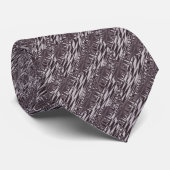 Stropdas Reflecties - Mauve (Opgerold)