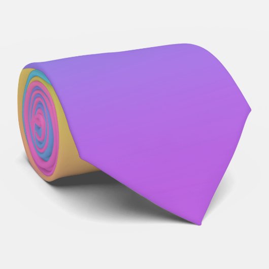 Stropdas regenbooggradiënt (Opgerold)