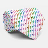 Stropdas regenboogsax (Opgerold)