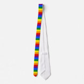 Stropdas regenboogstrips (Achterkant)