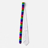 Stropdas regenboogtoetsenbord (Achterkant)