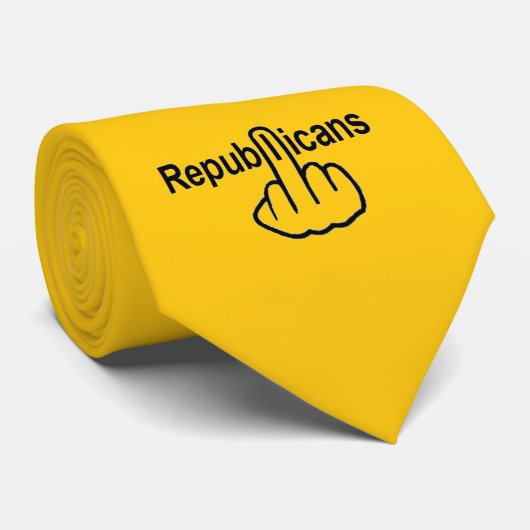 Stropdas Republikeinen omdraaien (Opgerold)