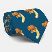 Stropdas rode eekhoorn (Opgerold)