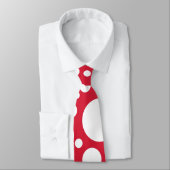 Stropdas rode en witte stip (Gebonden)