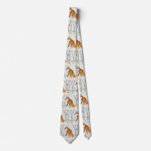 Stropdas rode vos (Voorkant)