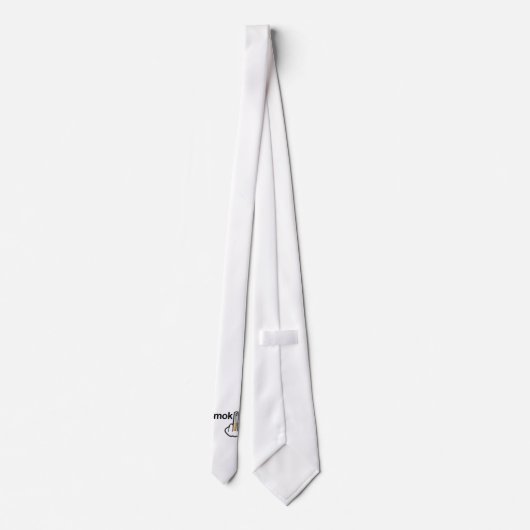 Stropdas Roken omdraaien (Achterkant)