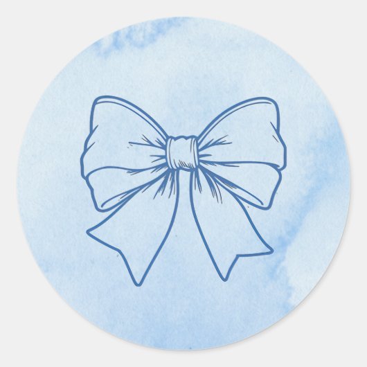 Stropdas Ronde Sticker (Voorkant)