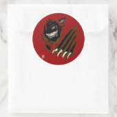 stropdas ronde sticker (Tas)