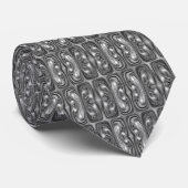 Stropdas Roos Hips - Pewter (Opgerold)