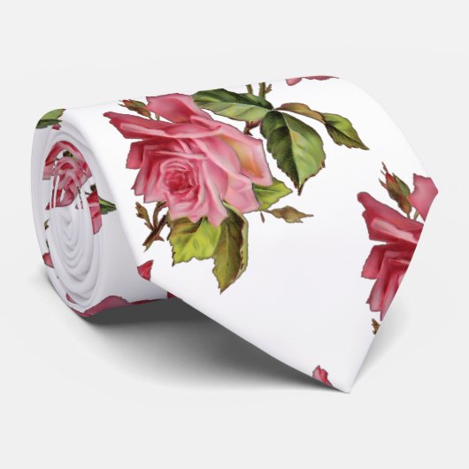  Stropdas "Roos wijn" (Opgerold)