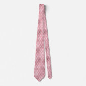 Stropdas Roze ombre Dragon Scales Effect (Voorkant)