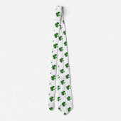 Stropdas - Scattered Shamrocks (Achterkant)