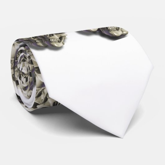 Stropdas schedel (Opgerold)