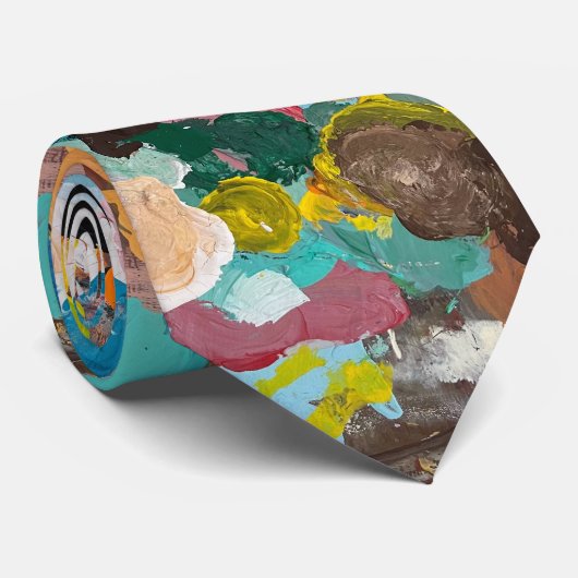 Stropdas schilder (Opgerold)