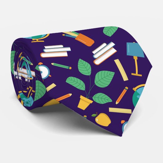 Stropdas schoolpatroon (Opgerold)