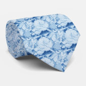 Stropdas Shelf Fungus - Bleek blauw (Opgerold)