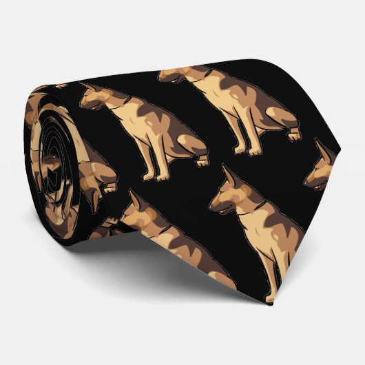 Stropdas Shepherd Dog (Opgerold)