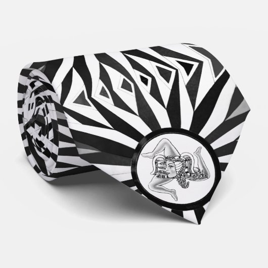 Stropdas Siciliano Medusa (Opgerold)