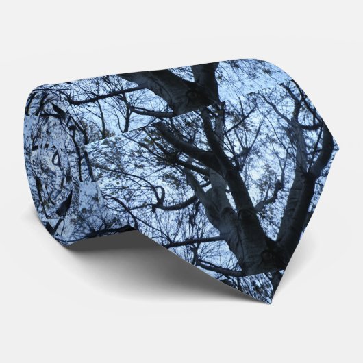 Stropdas Silhouette-foto (Opgerold)