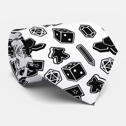 Stropdas Sjabloon (Opgerold)