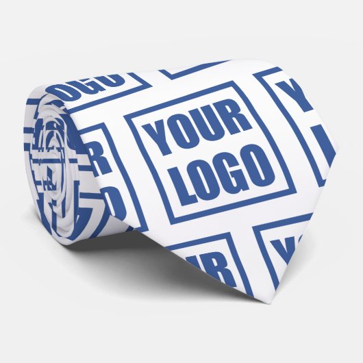 Stropdas Sjabloon zakelijke Logo (Opgerold)