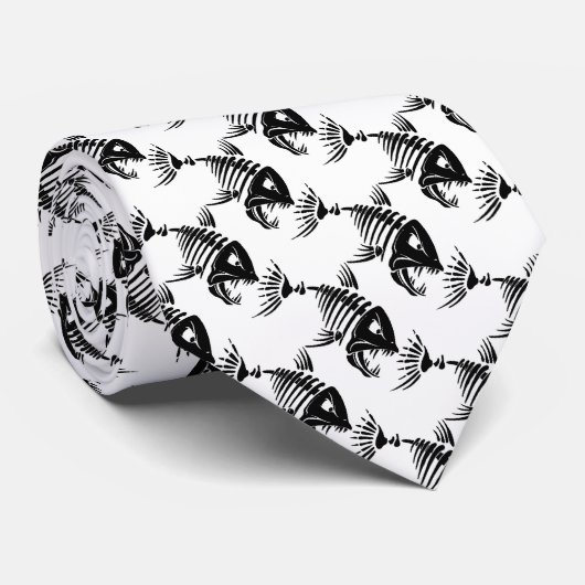 Stropdas/skeletvis Stropdas (Opgerold)