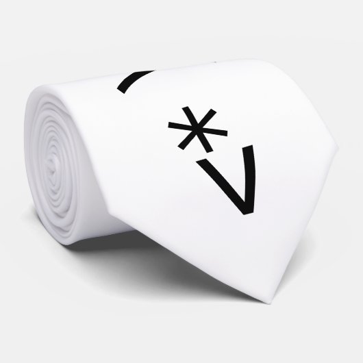 Stropdas Skinny Unique (Opgerold)