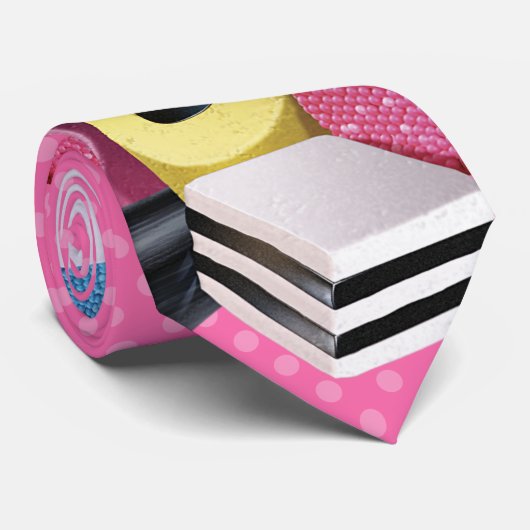 Stropdas snoep allerlei cascade (Opgerold)