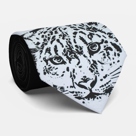 Stropdas Snow Leopard (Opgerold)