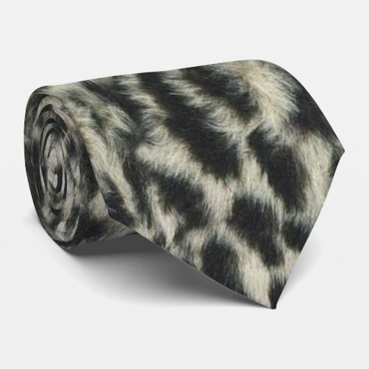 Stropdas Snow Leopard (Opgerold)