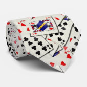 Stropdas speelkaarten (Opgerold)