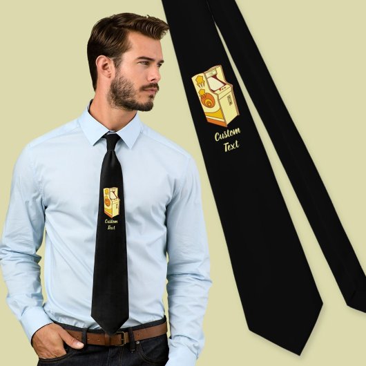 Stropdas spelconsole met hoge arcade