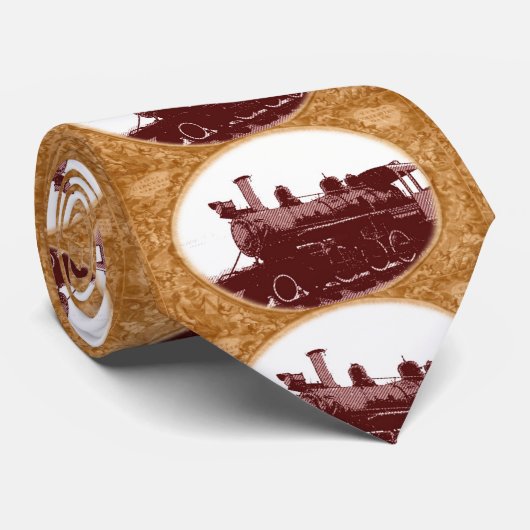 Stropdas spoorweg (Opgerold)