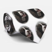 Stropdas Springer Spaniel (Opgerold)