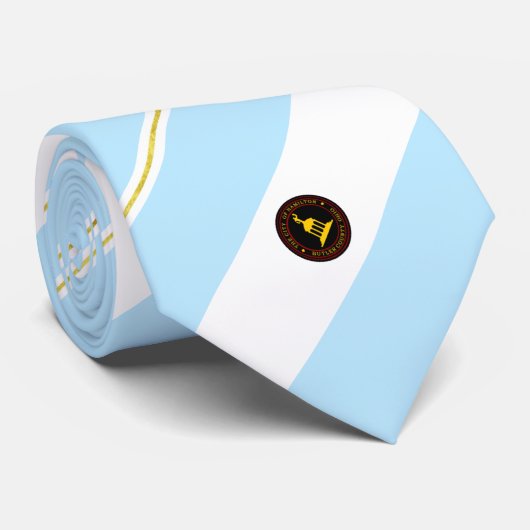 Stropdas stadsvlag Hamilton (Ohio) (Opgerold)