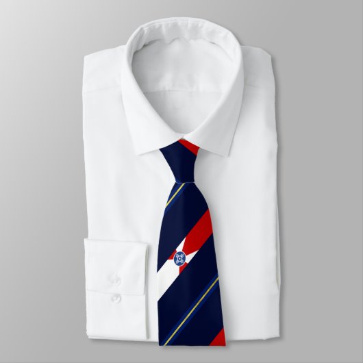 Stropdas stadsvlag Wichita (Kansas) (Gebonden)