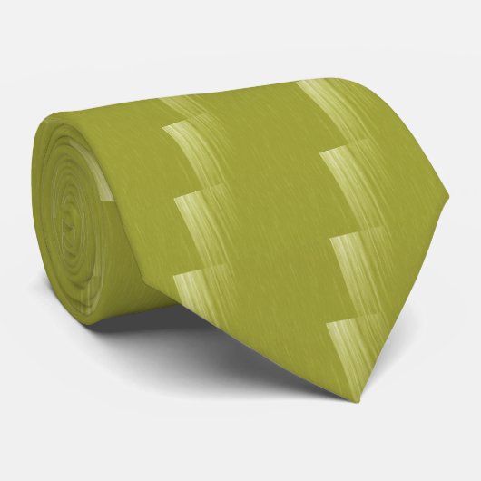 Stropdas Stairway - Olijf (Opgerold)