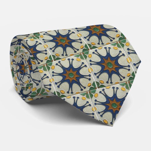  Stropdas Starburst Tile (Opgerold)