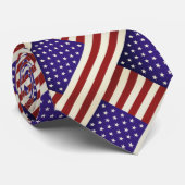 Stropdas sterren en strips (Opgerold)