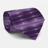 Stropdas Sunrise - Paars (Opgerold)