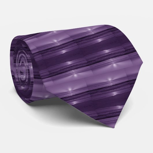 Stropdas Sunrise - Paars (Opgerold)