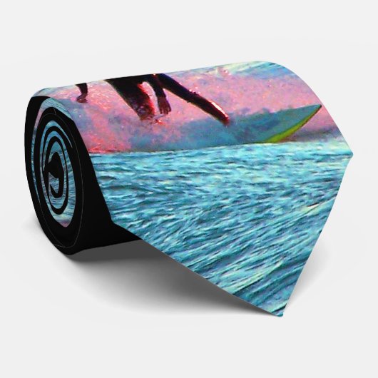 stropdas "Sunset Rush"-Mannen (Opgerold)