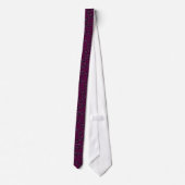 Stropdas Swan - Maroon (Achterkant)