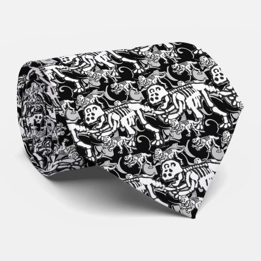 Stropdas T-Rex Dinosaur (Opgerold)